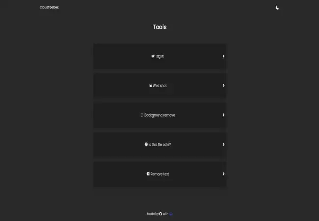 Cloud Toolbox Hugo's project
